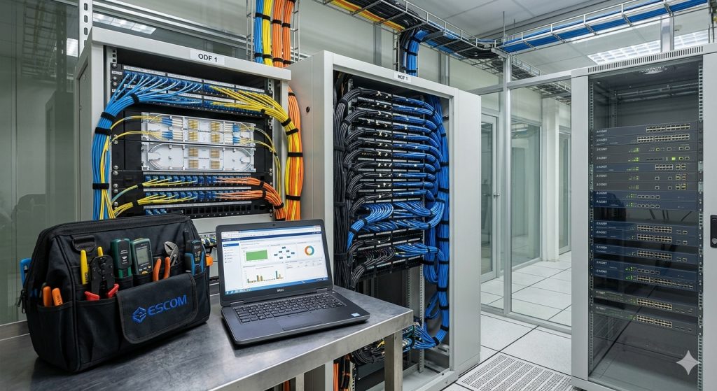Các loại cáp quang và cáp đồng cho mạng doanh nghiệp
