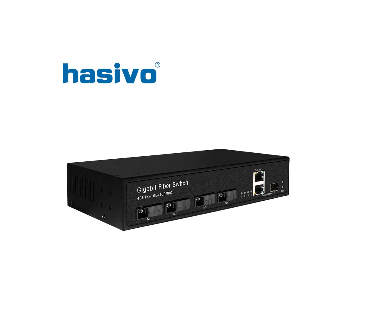 Switch Fiber Gigabit Hasivo F1200-4GX-2GC Switch Fiber Gigabit Hasivo F1200-4GX-2GC