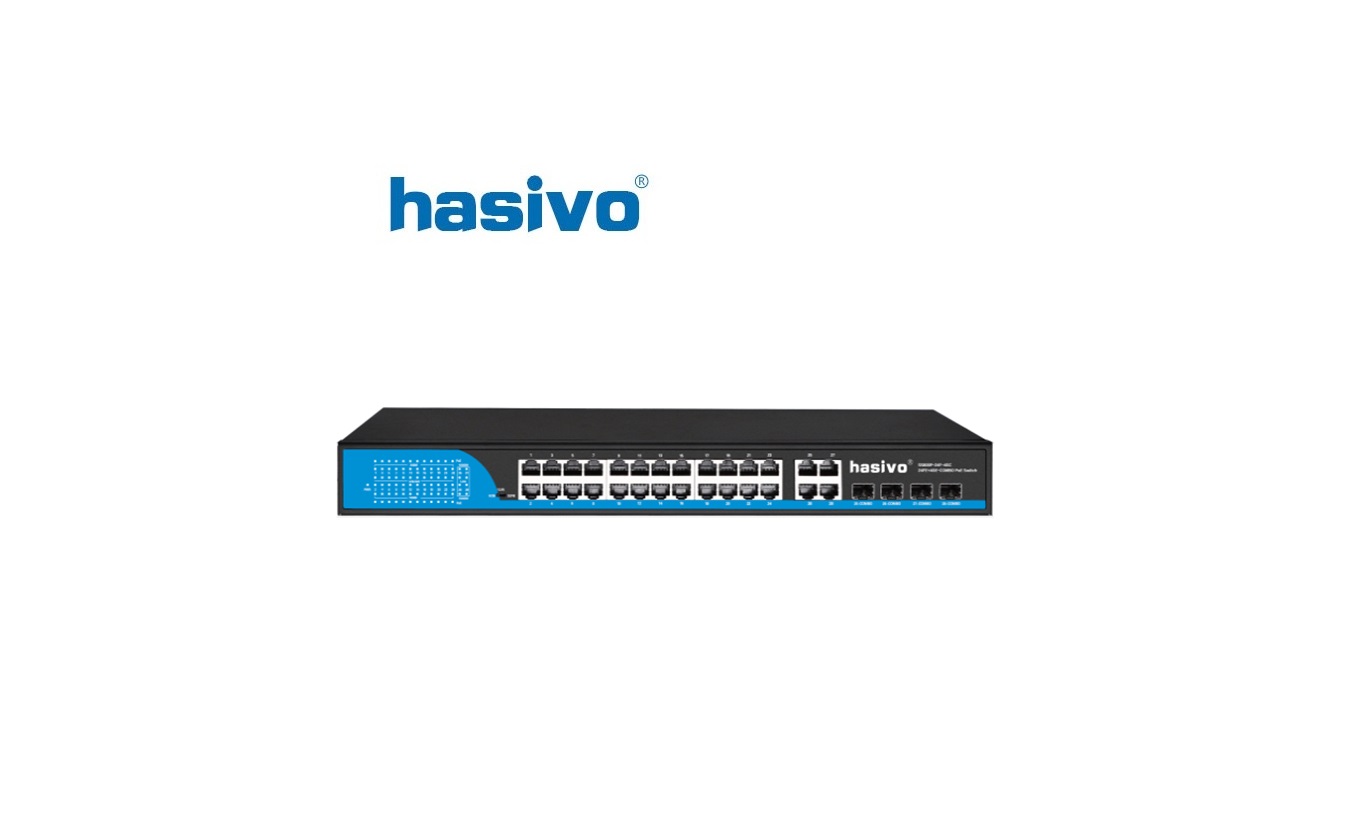 Unmanaged Switch PoE HASIVO S5800P-24F-4GC Unmanaged Switch PoE HASIVO S5800P-24F-4GC
