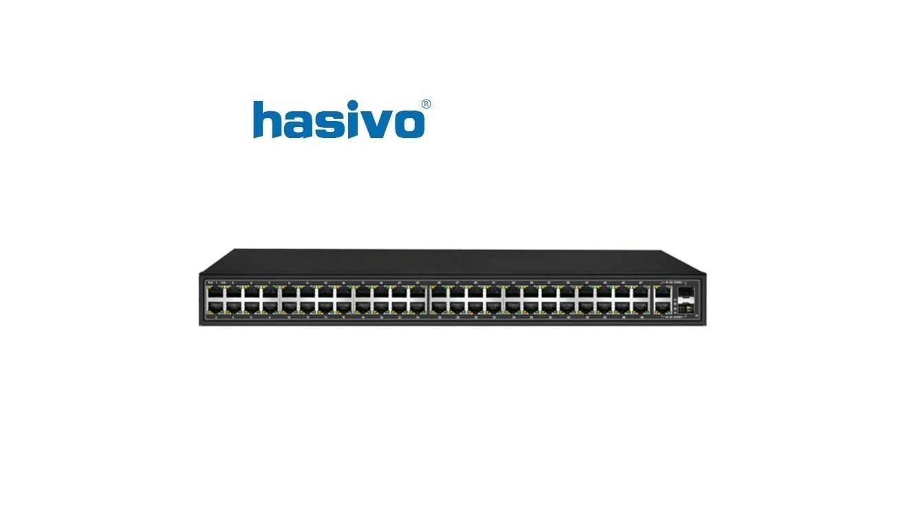 Unmanaged Switch PoE HASIVO S5800P-48F-2GC Unmanaged Switch PoE HASIVO S5800P-48F-2GC