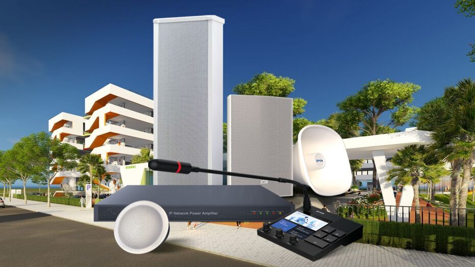 Am thanh IP Audio trường học