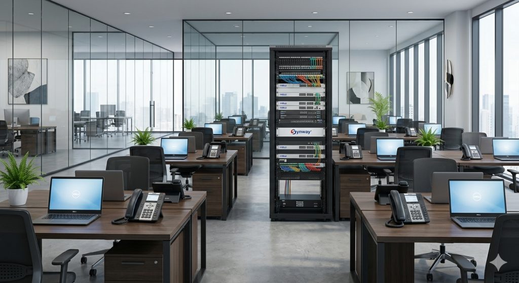 Tổng đài điện thoại IP-VoIP giá rẻ cho văn phòng công ty