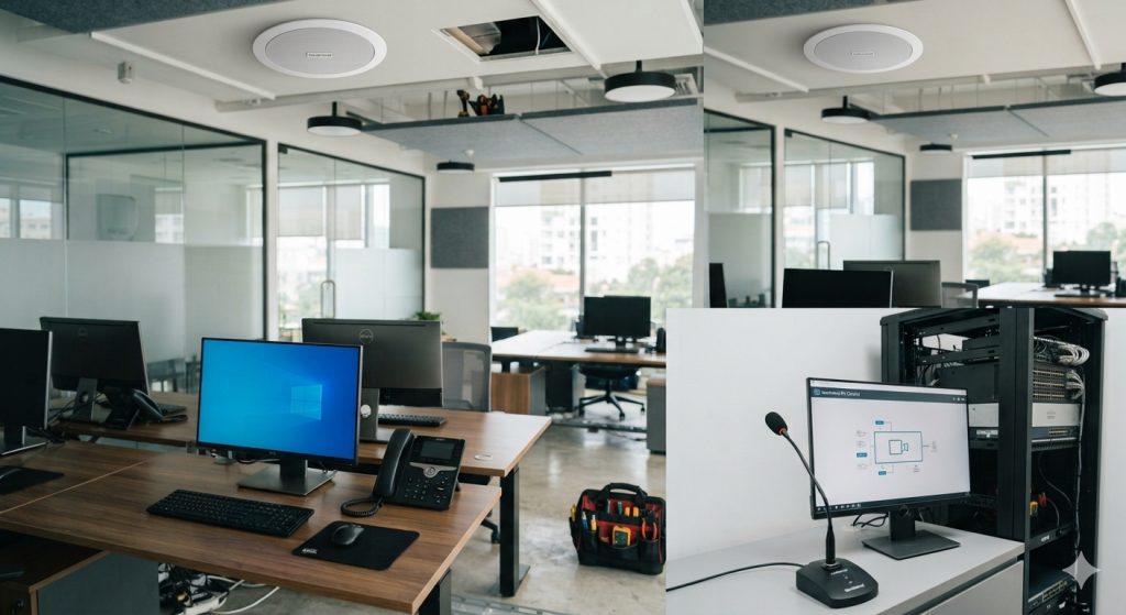 Lưu ý quan trọng khi thiết kế, lắp đặt hệ thống âm thanh thông báo (PA)