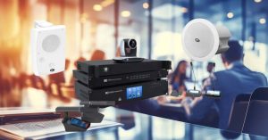 Thiết bị âm thanh và Camera cho Hệ thống A-V phòng họp thông minh